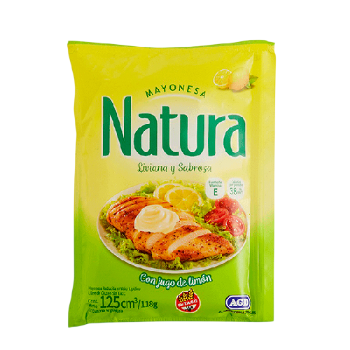 Mayonesa Natura c/Limón 125g