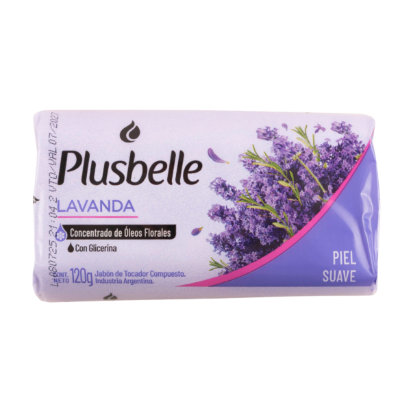 0214933-Photoroom Jabón Plusbelle Lavanda 120g