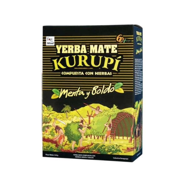 Yerba Kurupi Menta y Boldo 500g